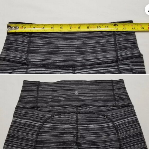 LULULEMON Gather & Crow Crop II Leggings Pants 6232E1M - Picture 7 of 10